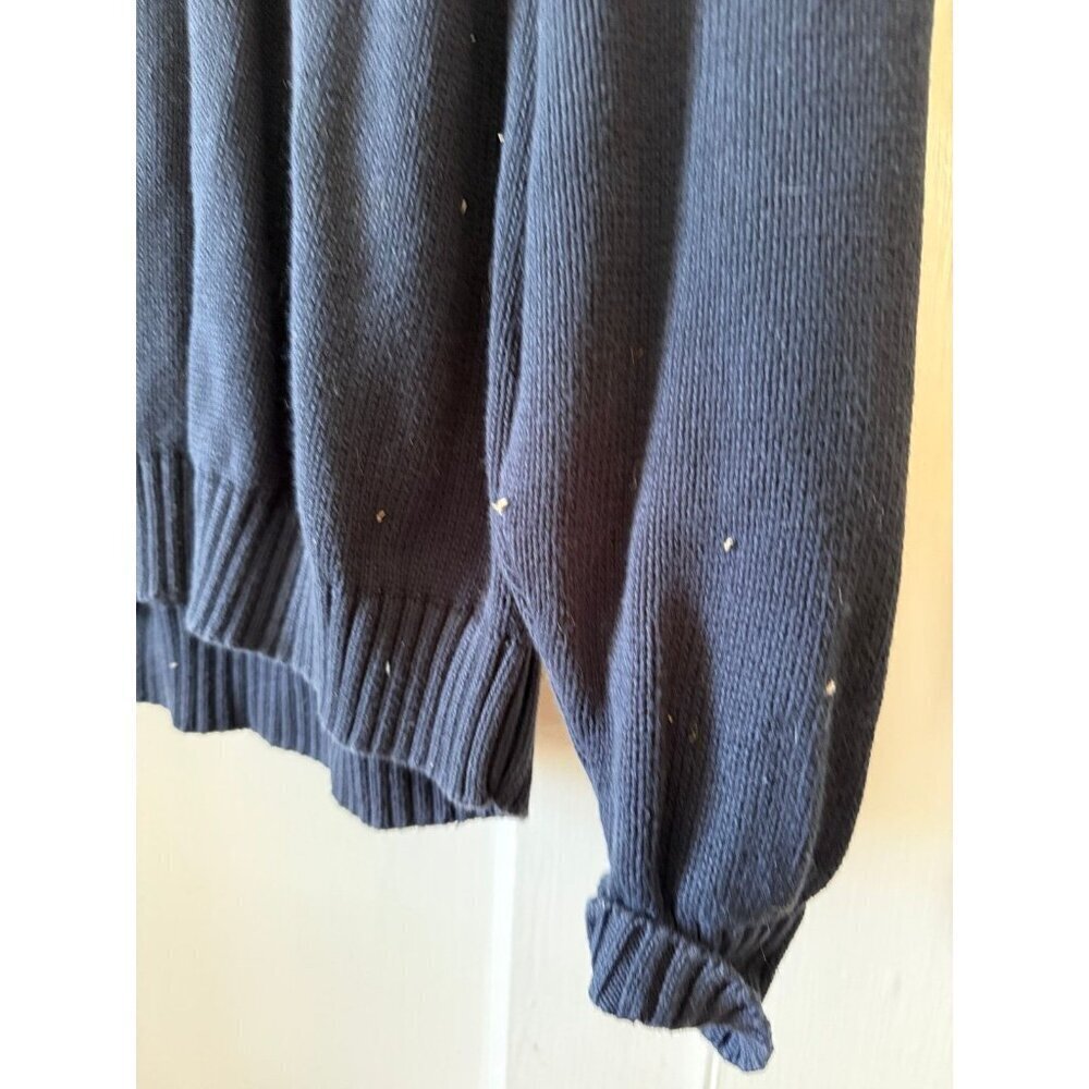 Lands End size X large dark blue sweater - Picture 3 of 9